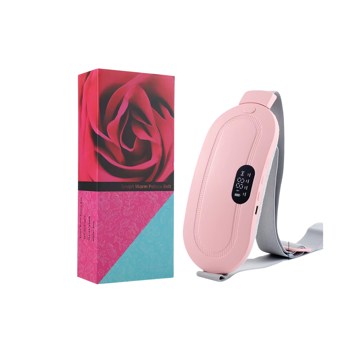 Smart Uterine Heating Belt for Menstrual, Abdominal, and Lower Back Pain