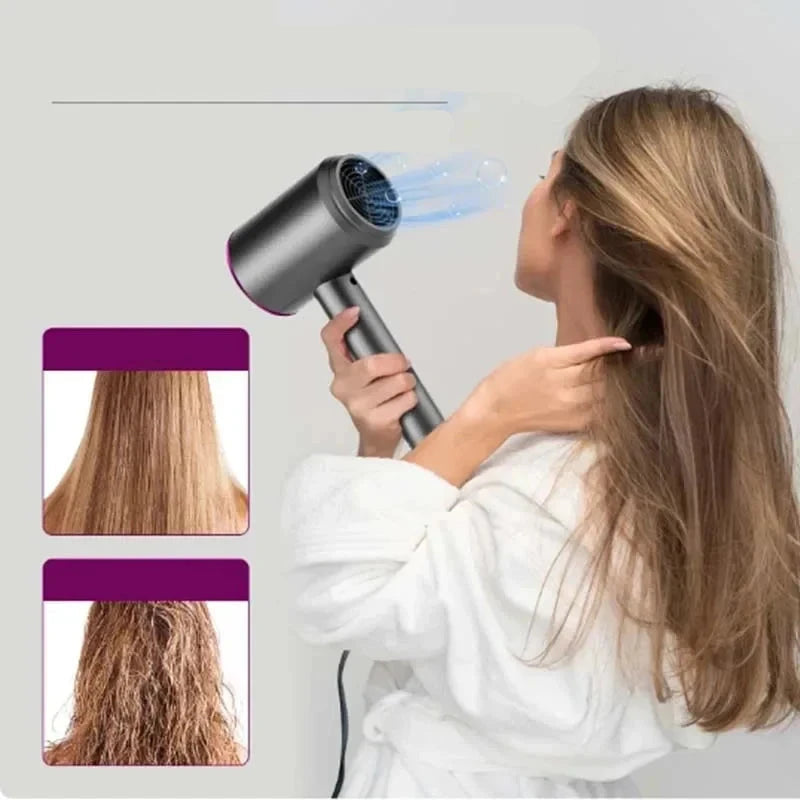 TurboDry™ – Professional Quiet & Fast Hair Dryer