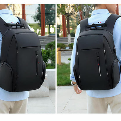 Sac à dos connecté avec chargeur USB et compartiment ordinateur