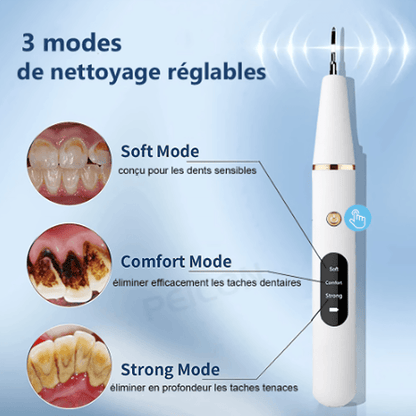 Détartreur dentaire électrique à ultrasons rechargeable