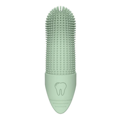 Brosse doigt rotative 360° pour chien