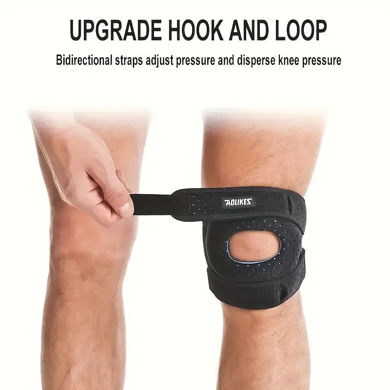 Kneoflex™ – Breathable Sports Knee Brace with Double Straps and Patella Stabilization