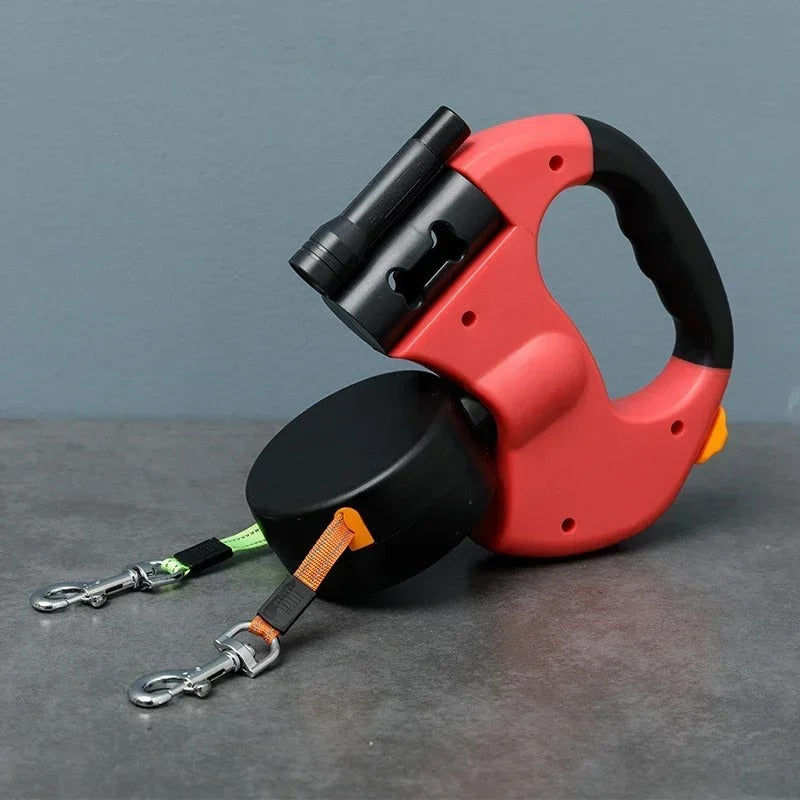 Practical and Strong Two-Dog Leash