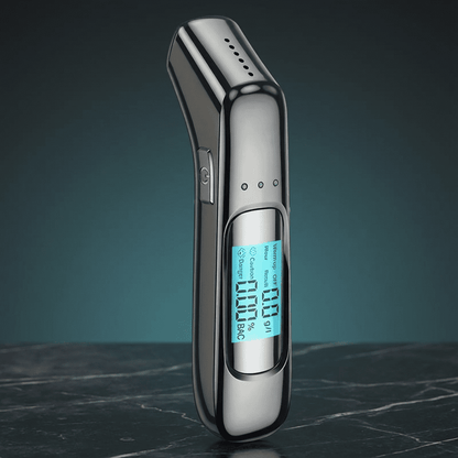 Alcotex™ – Portable Electronic Breathalyzer with Fast Reading and LCD Screen