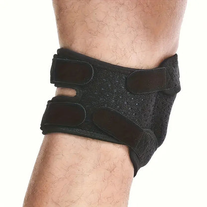 Kneoflex™ – Breathable Sports Knee Brace with Double Straps and Patella Stabilization