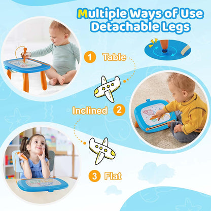Tableau de dessin magnétique éducatif ardoise pour enfants