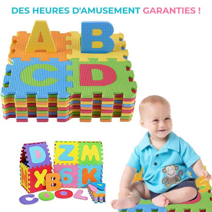 Tapis de jeu en mousse antidérapant pour bébé