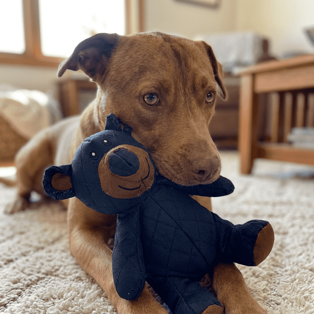 Jouet résistant indestructible pour chiens actifs mâchouilleurs