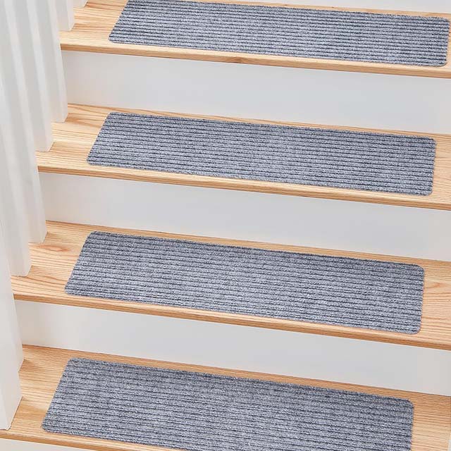 Non-Slip Self-Adhesive Stair Treads - Set of 15