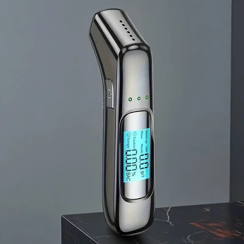 Alcotex™ – Portable Electronic Breathalyzer with Fast Reading and LCD Screen