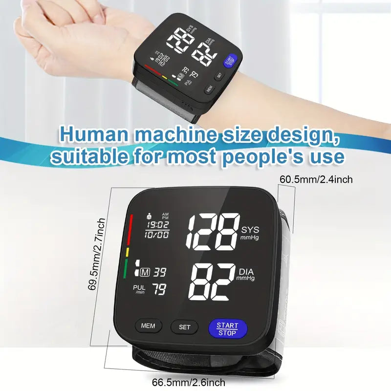 VitaPress™ – Digital Wrist and Arm Blood Pressure Monitor