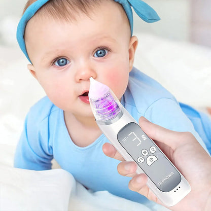 Mouche-bébé électrique à aspiration réglable 3 modes