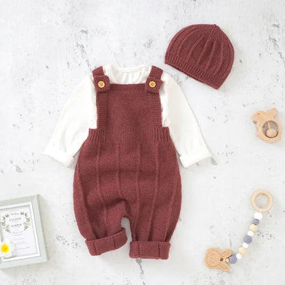 Costume et Bonnet Bébé Douillet