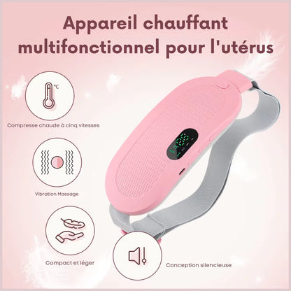 Smart Uterine Heating Belt for Menstrual, Abdominal, and Lower Back Pain