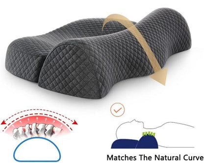 CerviConfort™ – Oreiller cervical orthopédique en mousse à mémoire de forme