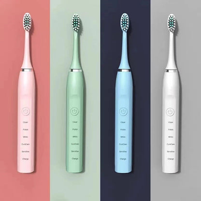 CleanFlex™ – Non-Rechargeable Sonic Toothbrush Plaque Removal