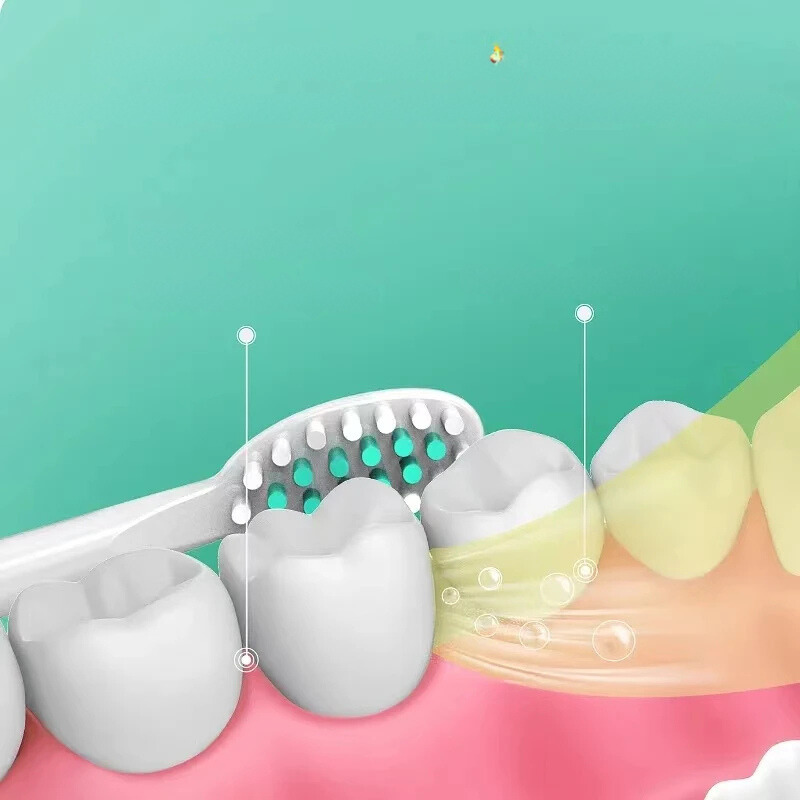 CleanFlex™ – Non-Rechargeable Sonic Toothbrush Plaque Removal