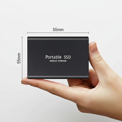 Fast and Compact External Hard Drive - Large Capacity Portable Storage