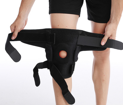 FlexiKnee™ – Genouillère Stabilisatrice | Maintien & Confort Dynamiqu