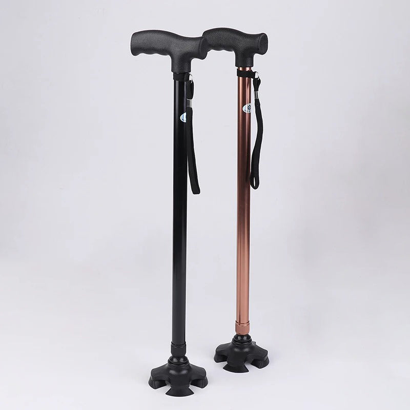 FoldEase™ – Canne marche orthopédique réglable pliable : mobilité et liberté