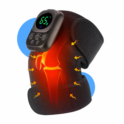 EMS Heated Knee Brace 60 °C – Long-Lasting 5000 mAh Battery