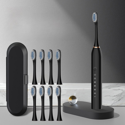 GlowSmile™ – Rechargeable Sonic Toothbrush with Multiple Modes