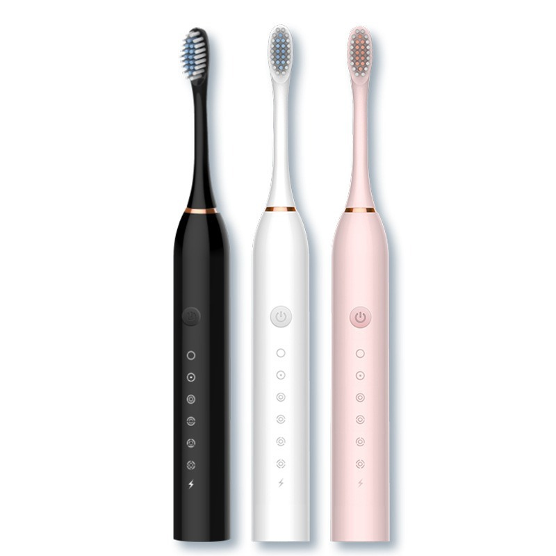 GlowSmile™ – Rechargeable Sonic Toothbrush with Multiple Modes