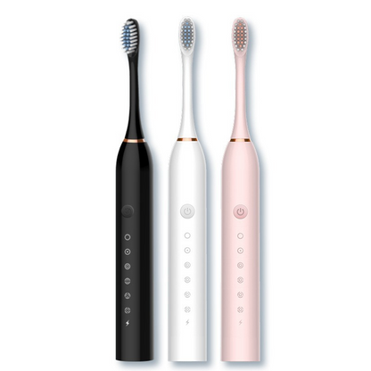 GlowSmile™ – Rechargeable Sonic Toothbrush with Multiple Modes