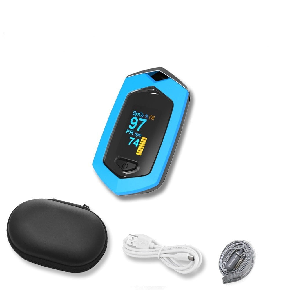Oxymètre de pouls portable à écran LED