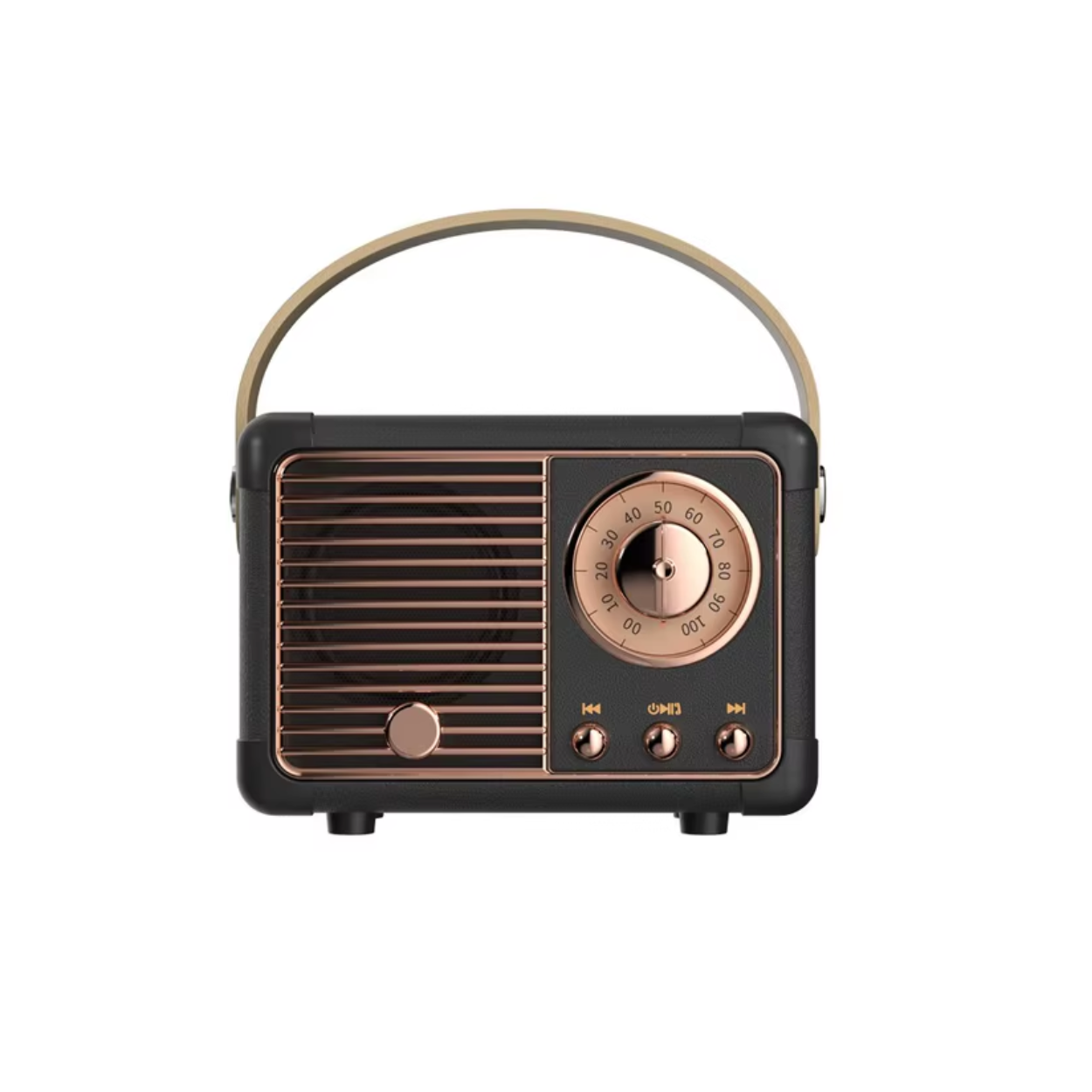 Compact Vintage Bluetooth Speaker