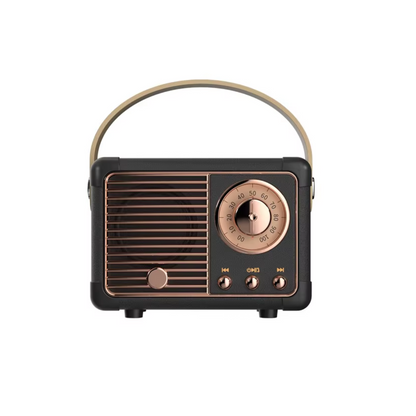 Compact Vintage Bluetooth Speaker