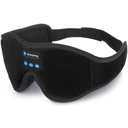 Sleep Mask with Built-in Bluetooth Headphones