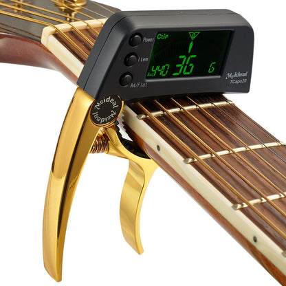Practical 2-in-1 Guitar Tuner and Capo