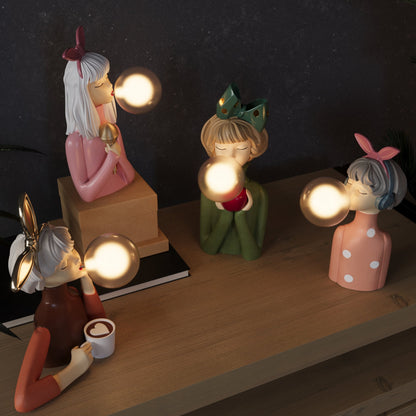 Lampe de table élégante à éclairage LED pour intérieur