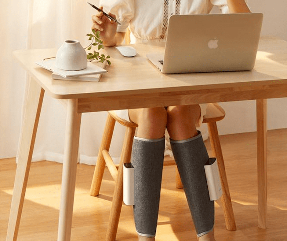 LegRelax™ – Appareil de Massage des Jambes à Compression d'Air Sans Fil