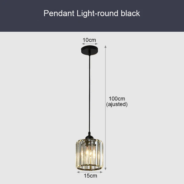 Luxury Crystal Pendant Light