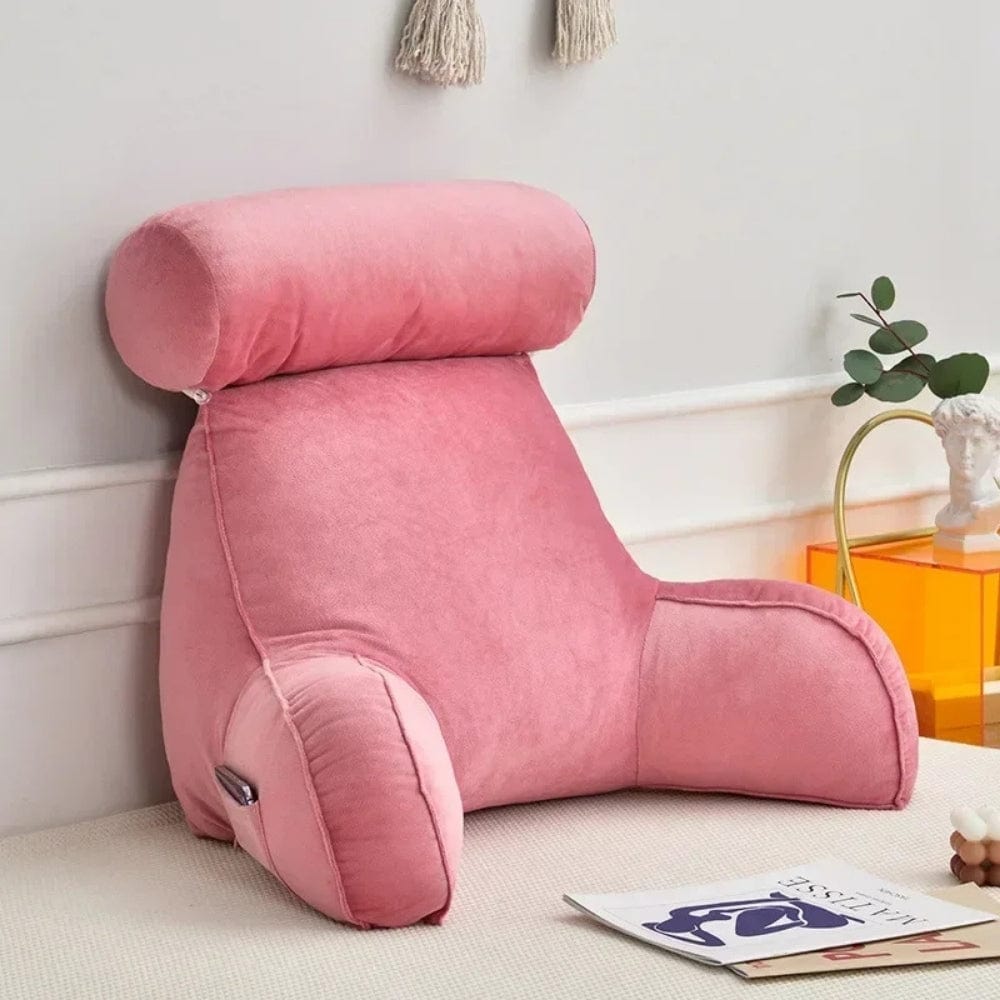 Nuvoria™ – Coussin de lecture au lit avec appui-tête et accoudoirs