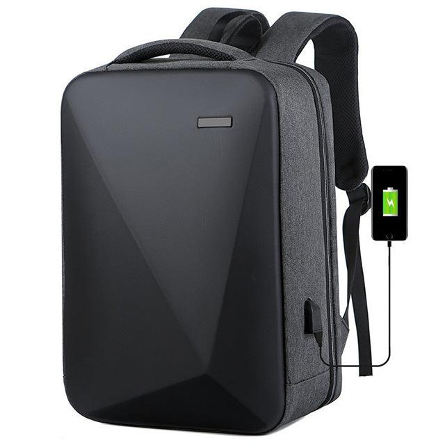 Sac à dos anti-vol robuste en polyester pour voyage et travail