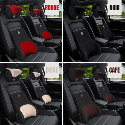 Eco-Friendly Memory Foam Car Seat Massage Pillow