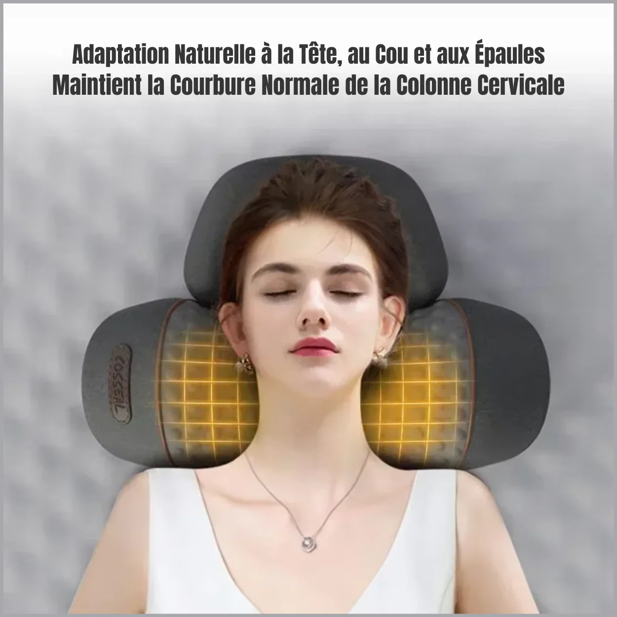 Heated and Massaging Cervical Pillow