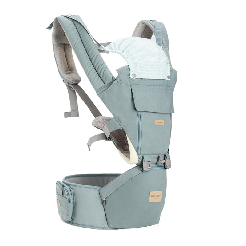 Porte-bébé ergonomique 3-en-1 multifonction