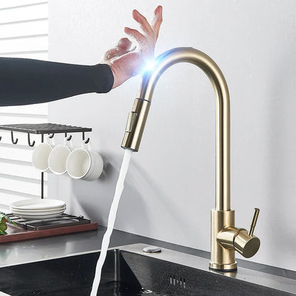 Electronic Kitchen Mixer with Automatic Sensor