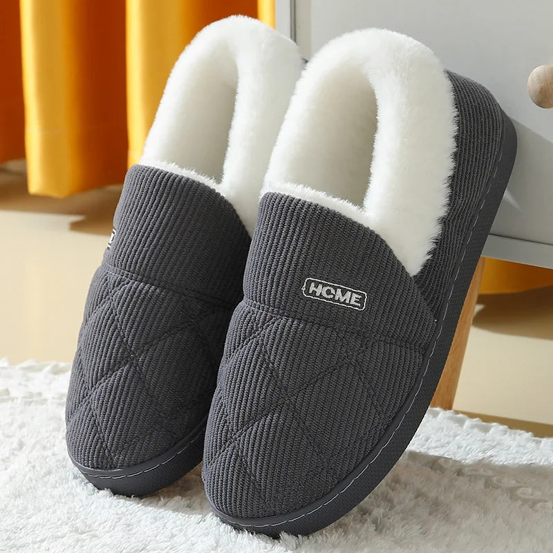 Cozy Plush Comfort Slippers for Men and Women