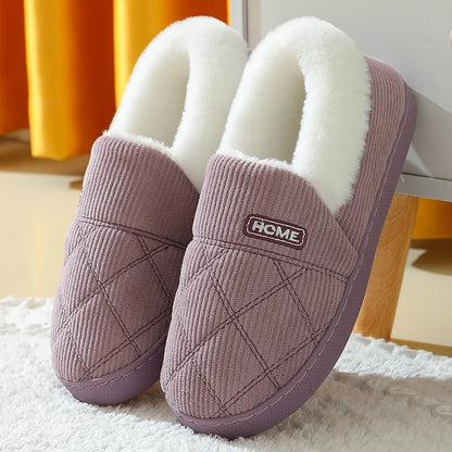 Cozy Plush Comfort Slippers for Men and Women