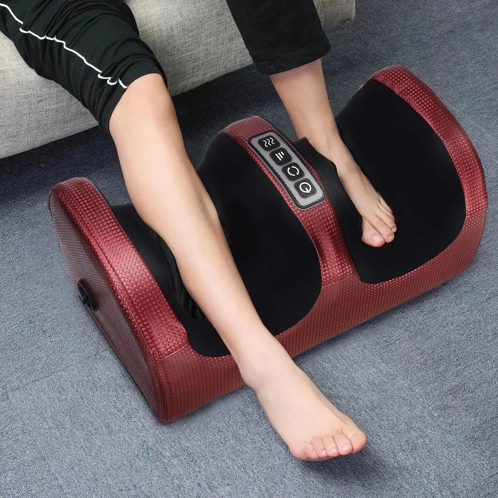 Masseur électrique portable pour pieds à vibrations apaisantes