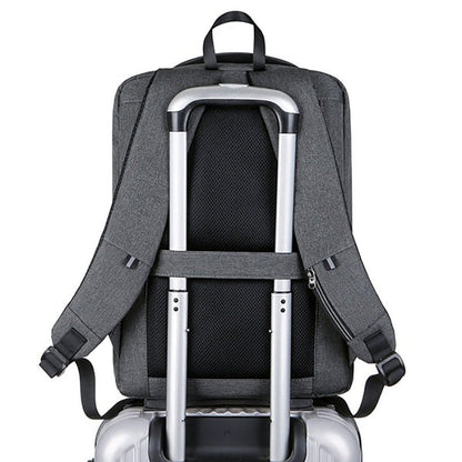 Sac à dos anti-vol robuste en polyester pour voyage et travail