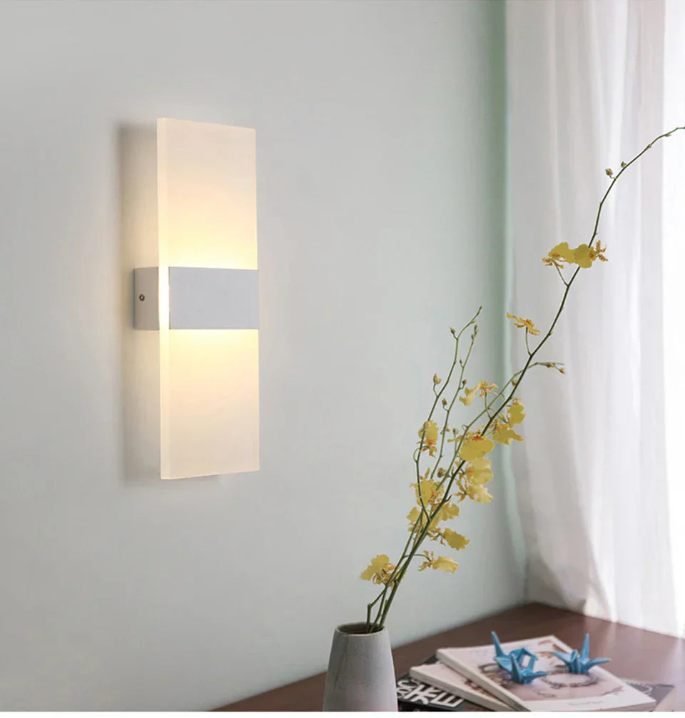 Elegant Rechargeable LED Wall Lamp