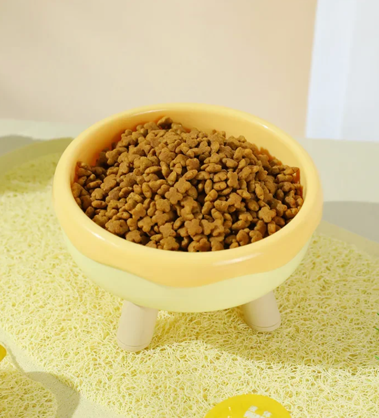 Round Pet Food Bowl