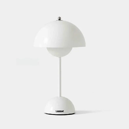 Lampe de table élégante à éclairage LED forme champignon