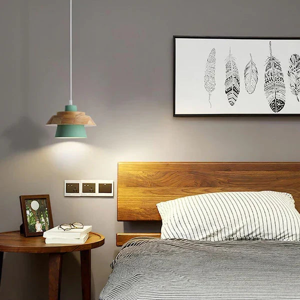 Applique murale LED en verre moderne